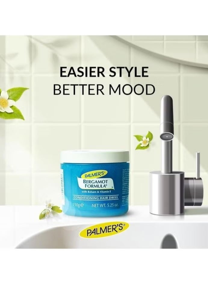 PALMER'S Bergamot Formula With Balsam&Vitamin E Conditioning Hair Dress Cream 150ml - Image 3